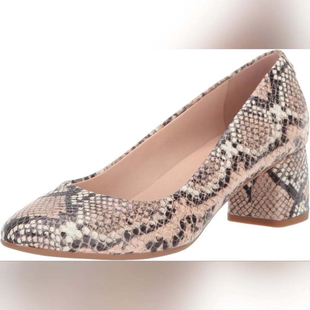 Kate Spade Snake Print Beverly Pump Heels - Picture 4 of 8